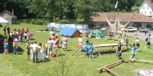 Fête de groupe scout