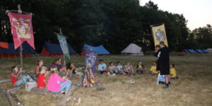 Imaginaire scout camp magie